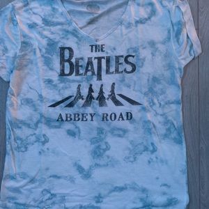 Tye dye Beatles t shirt